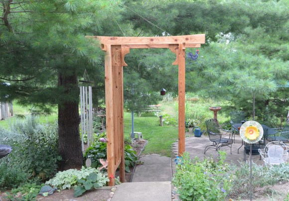 handmade arbor