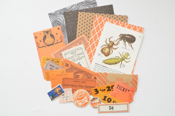Saturday Morning Vintage October Paper Parcel 