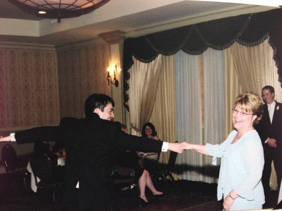 mom & naoto at our wedding