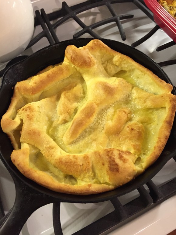 Japanese pancake done
