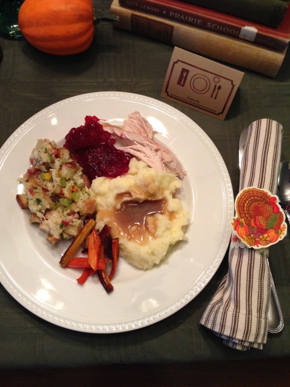 thanksgiving 2014, my meal