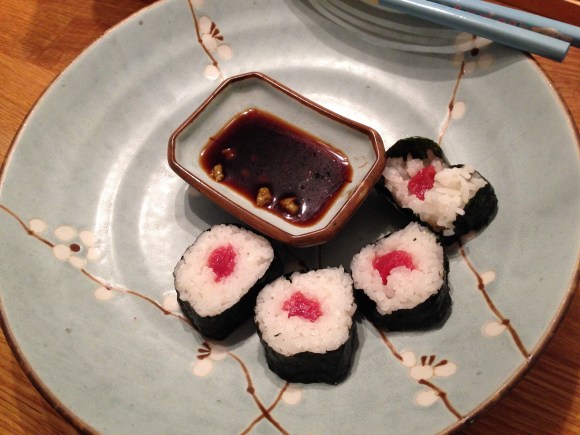 making sushi at home