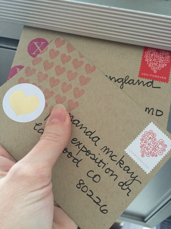 letter month, outgoing mail, valentines