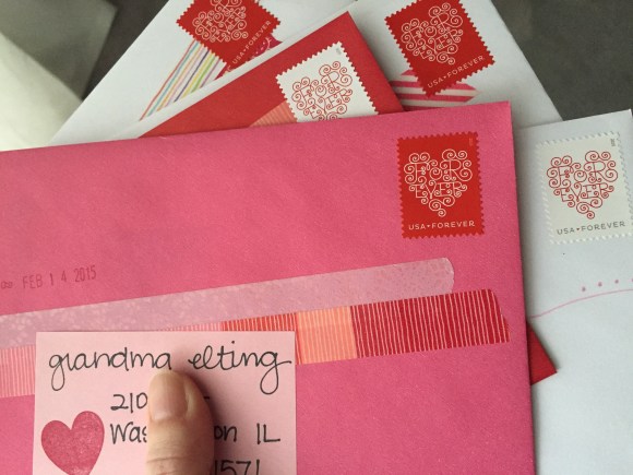 letter month, outgoing mail, valentines