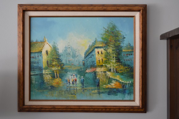 P. Rambert oil painting