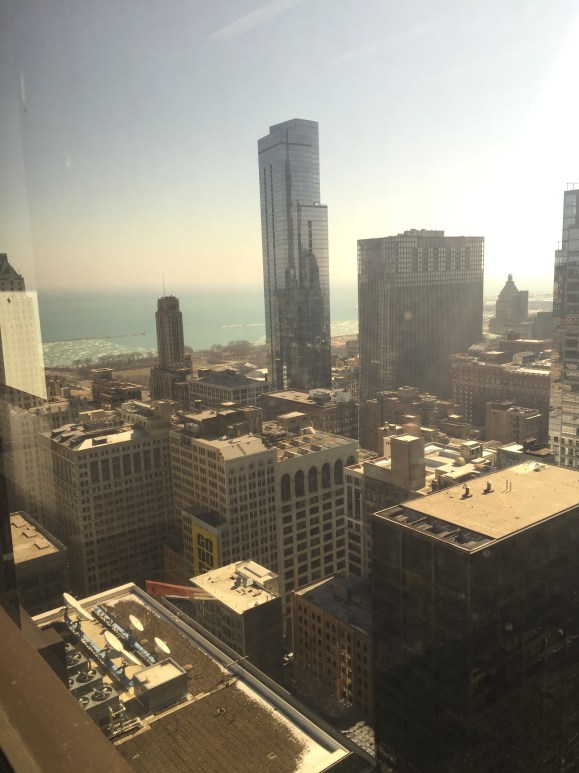 view from the Daley Center, 26th floor