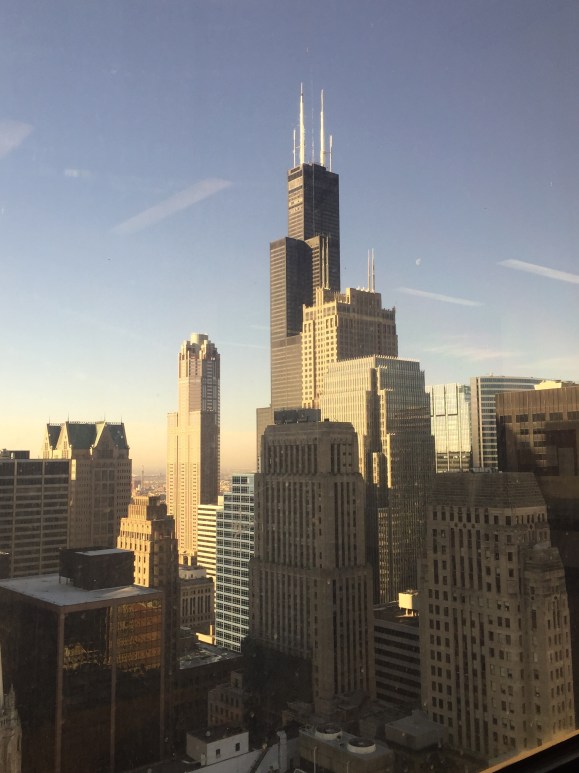 view from the Daley Center, 26th floor