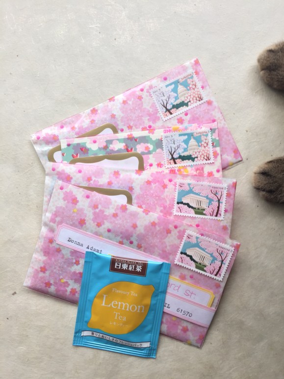 cherry blossom mail