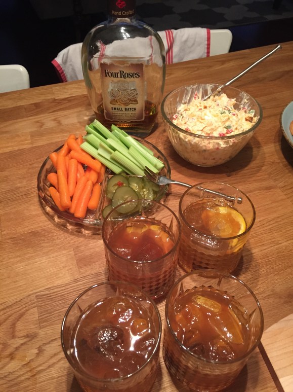 Hasegawa Happy Hour, Tomi Fujiyama edition, old fashioneds, pimento cheese