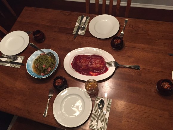 Hasegawa Happy Hour, Tomi Fujiyama edition, old fashioneds, meatloaf, baked beans, green beans