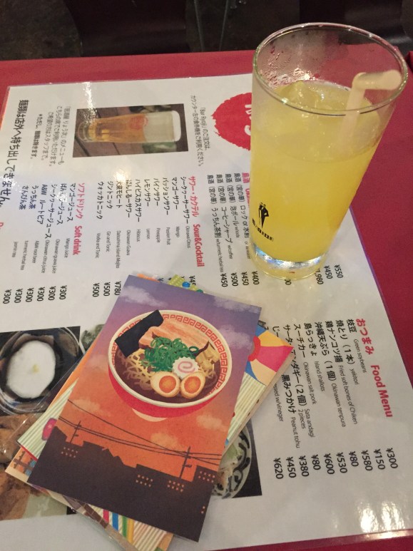 postcard writing, Shinyokahama ramen museum