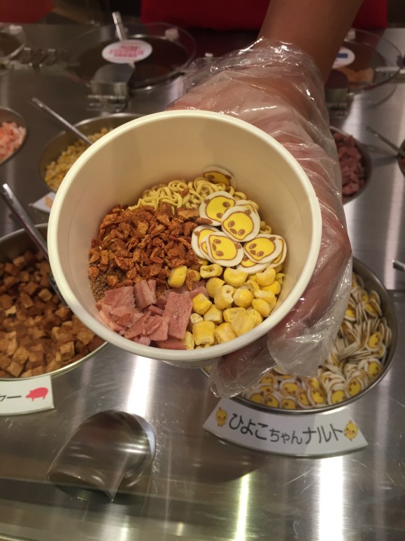 Cup Noodle Museum, making our own cup noodle