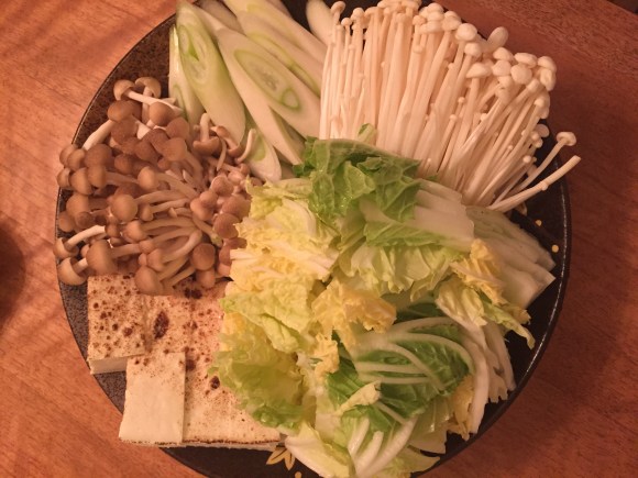 Hasegawa Happy Hour at the Suzukis, sukiyaki
