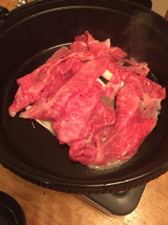 Hasegawa Happy Hour at the Suzukis, sukiyaki