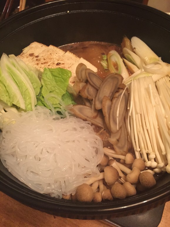 Hasegawa Happy Hour at the Suzukis, sukiyaki