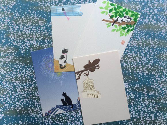 Kyukyodo, Tokyo, Ginza, stationery, washi stickersKyukyodo, Tokyo, Ginza, stationery, postcards
