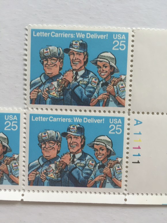 Letter Carriers We Deliver Stamps