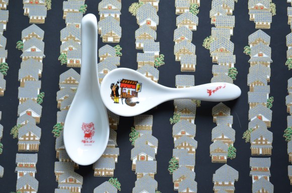 Ramen Spoons, vintage ramen shop, Ramen Museum