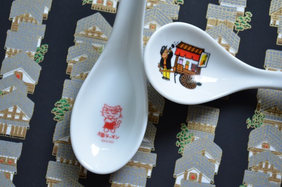 Ramen Spoons, vintage ramen shop, Ramen Museum