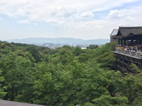 views from Kiyomizu Temple