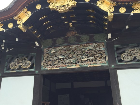 detail of Nijo castle 