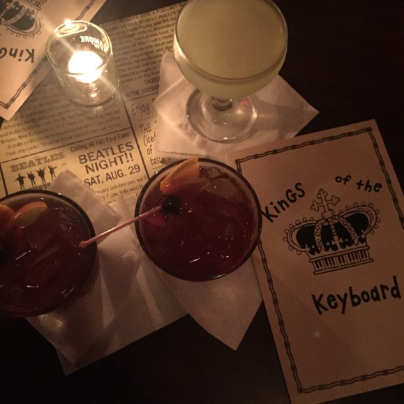FitzGeralds, Kings of the Keyboard cocktails