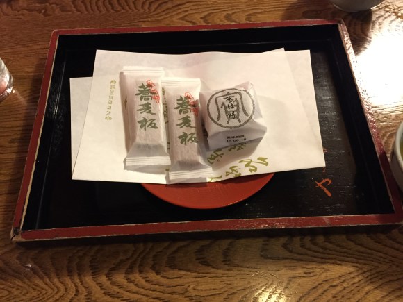 buckwheat desserts, Japanese confectionary, Owariya sweets