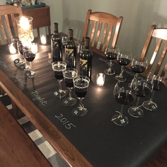 Phantom Flight Night Table runner, Bogle Wine, Phatom Wine
