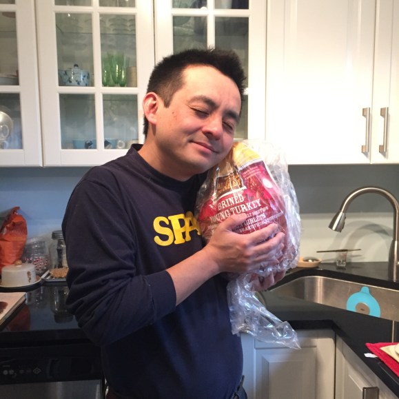 Naoto, Trader Joes Turkey, Thanksgiving 2015