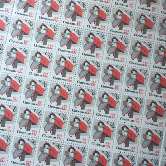 vintage Christmas Stamps