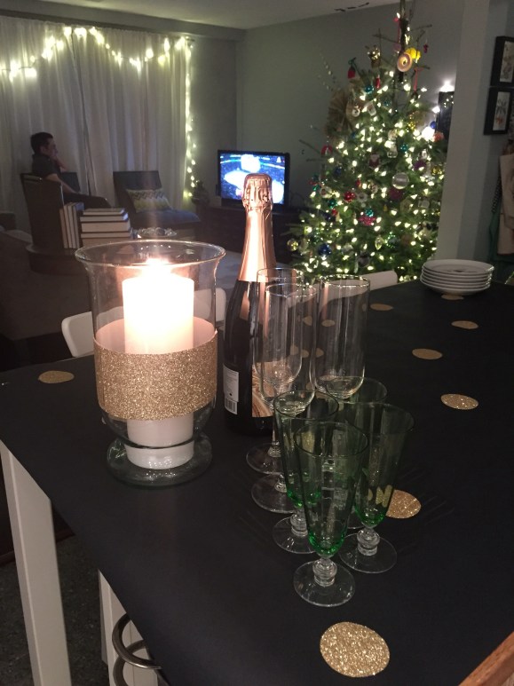 New year's Eve preparations