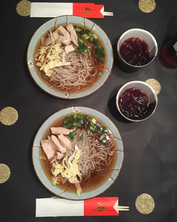 toshikoshi soba, New Years 2016