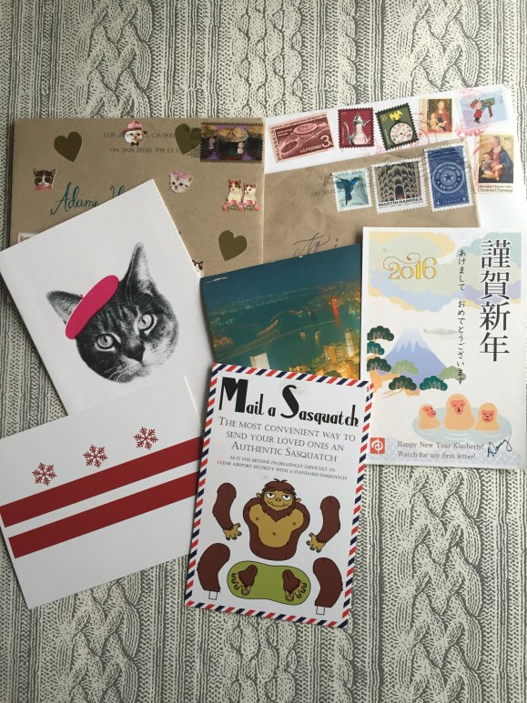 2016 mail so far,