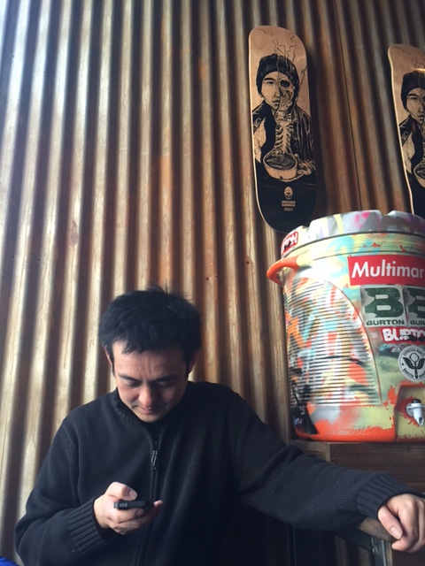 Naoto at Sawada Coffee, Chicago