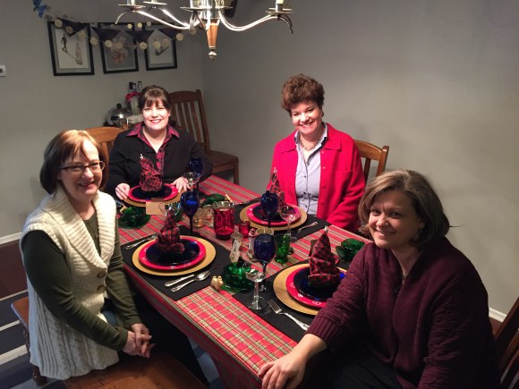 Jackie's Scottish Lighthouse Tea, the party