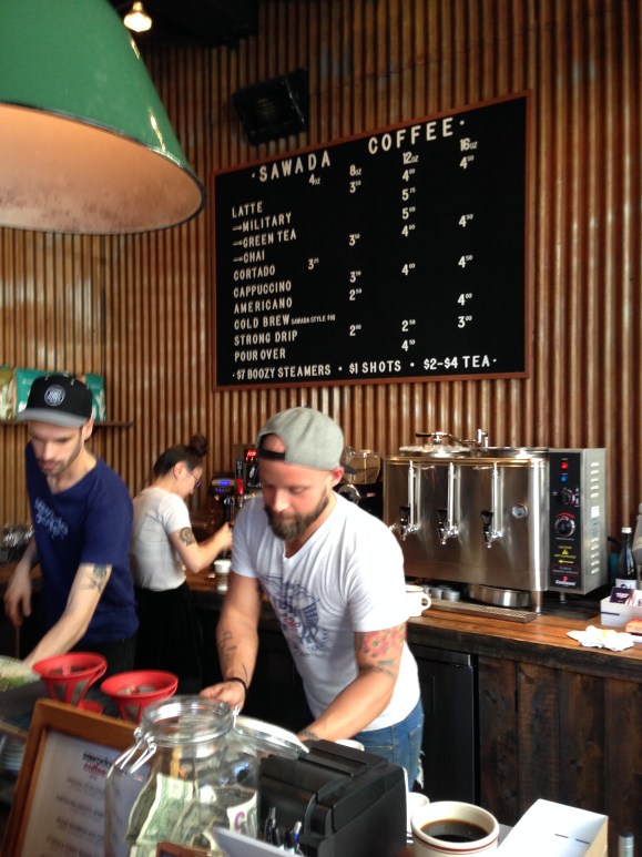 Sawada Coffee, CHicago, pourover coffee