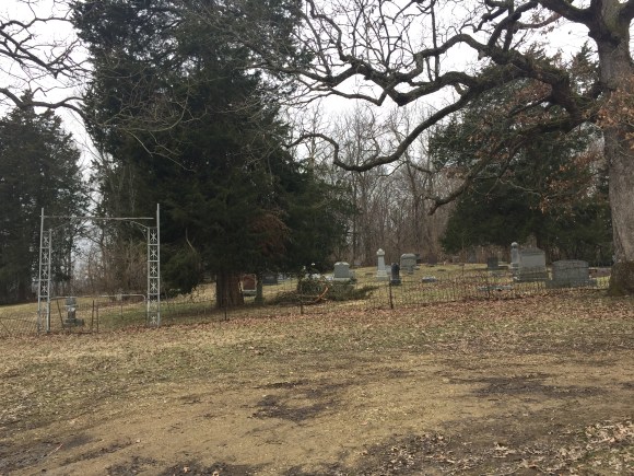 gate at Old Salem Cemetery, Lacon, IL