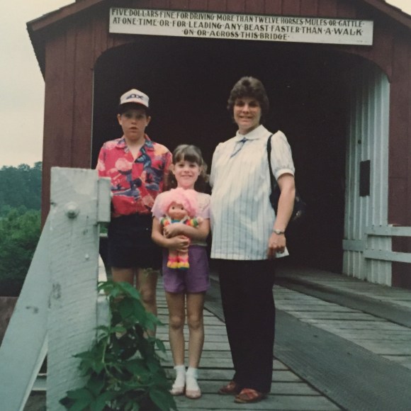 Princeton Covered Bridge, June 1986