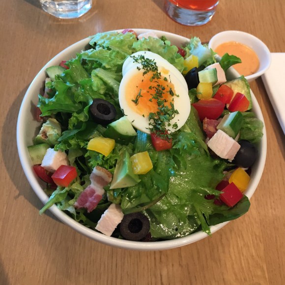 Cafe Stylo chef salad, Itoya
