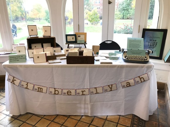 craft show table, Petite Boutique, Pleasant Home Oak Park, 2016