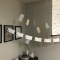 air mail envelope garland, Write On party set-up 4, National letter writing&nbsp;month