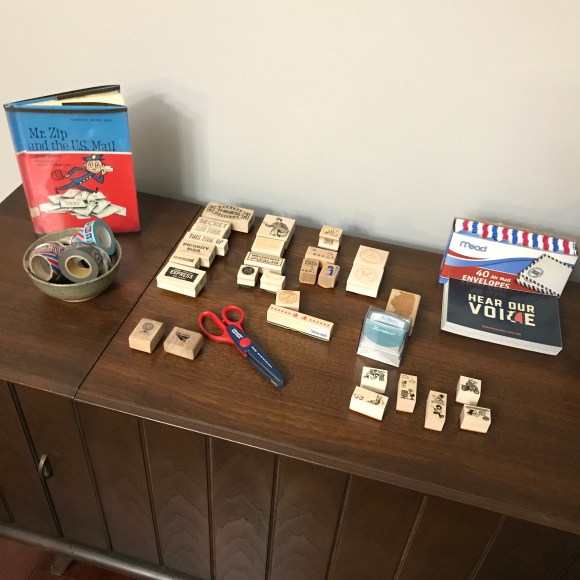 Write On party set-up 3, National letter writing month