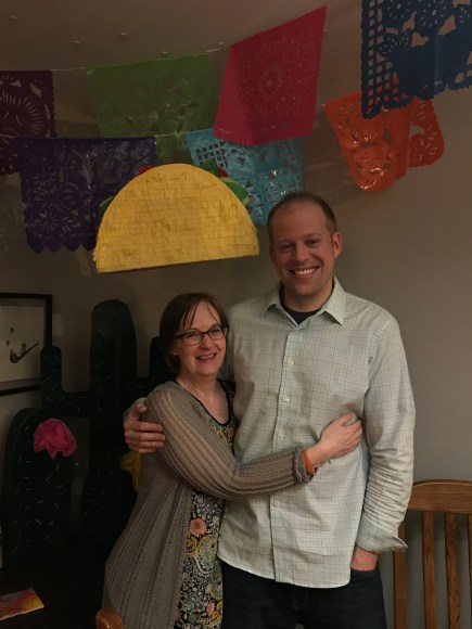 Cinco de Karen, Cinco de Mayo, Fiesta, retirement party, piñata, cactus