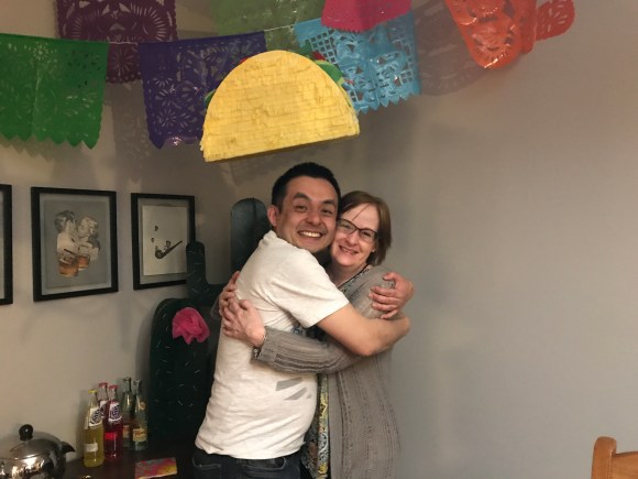 Cinco de Karen, Cinco de Mayo, Fiesta, retirement party, piñata, cactus