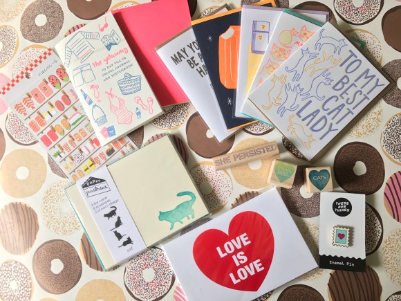 things I bought, Paper Pastries, Glendale, CA, LA stationery shops