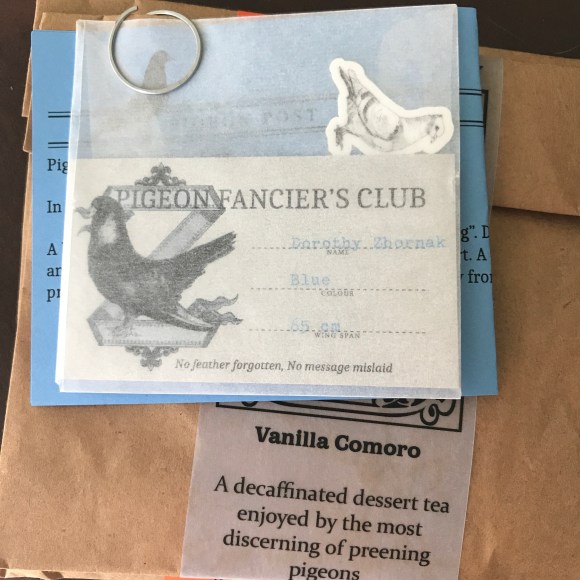 Letter Writers Alliance, RSVP mailings, Pigeon Mail