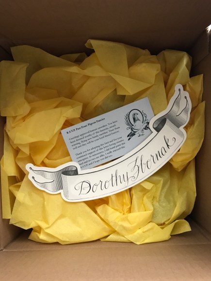 Letter Writers Alliance, RSVP mailings, Pigeon Mail
