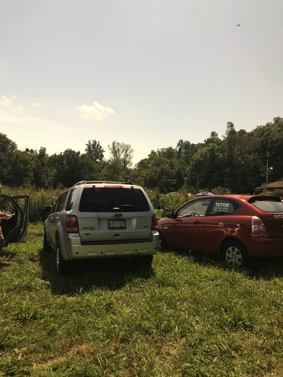 eclipse 2017, path of totality, Makanda IL, light changes