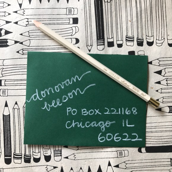 Hester and Cook chalk pencil