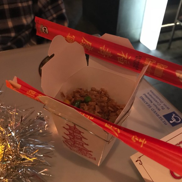 A Cocktail Story at ch distillery, duck fried rice